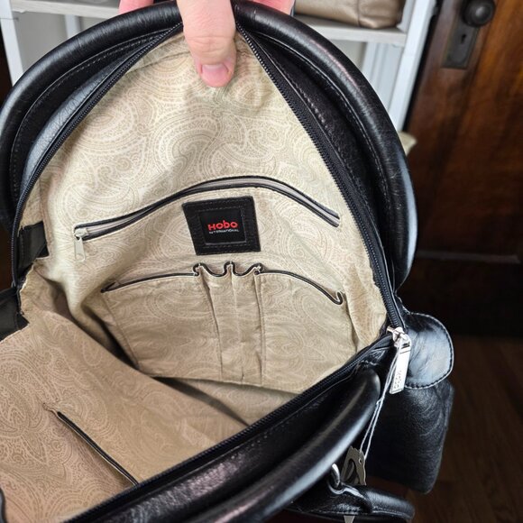 Hobo International Black Leather Handbag - Picture 9 of 12